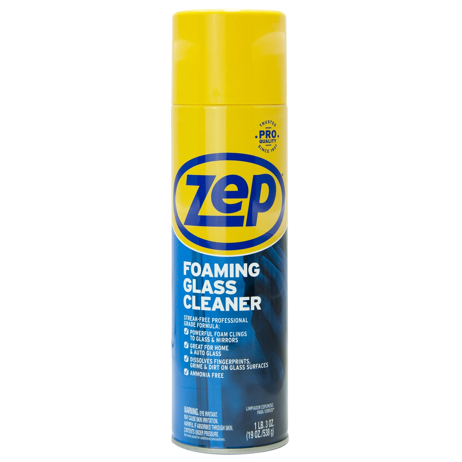 19 Oz. Foaming Glass Cleaner - Streak-free Formula For All Surfaces