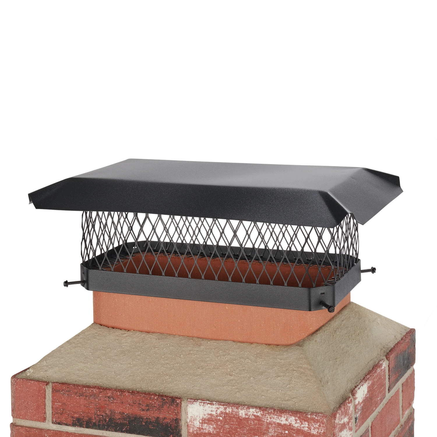 13 In. X 18 In. Black Galvanized Steel Chimney Cap Sc1318