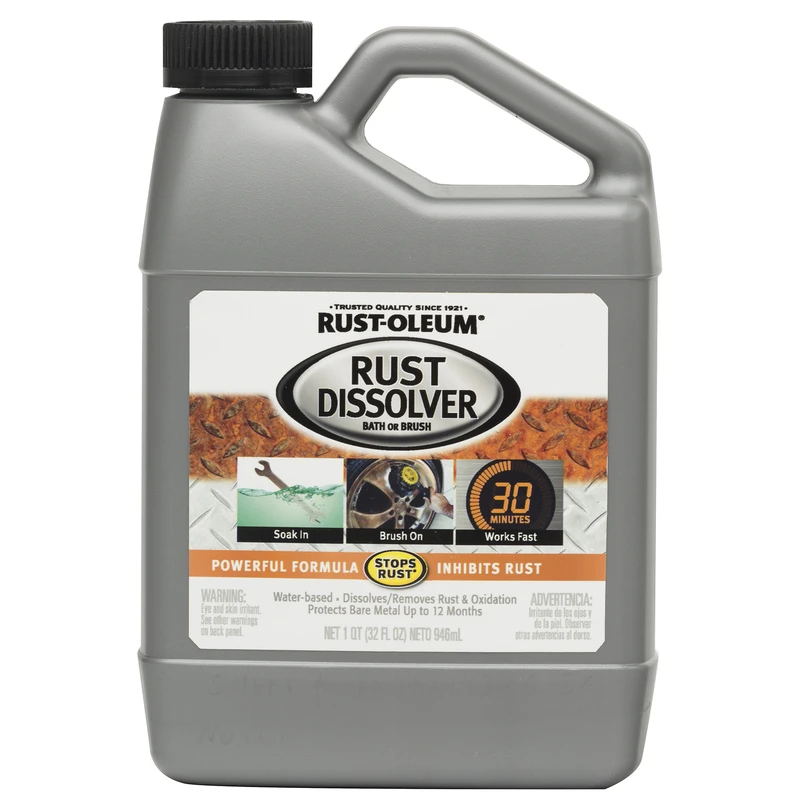 32 Oz Water-based Rust Dissolver For Metal Surfaces