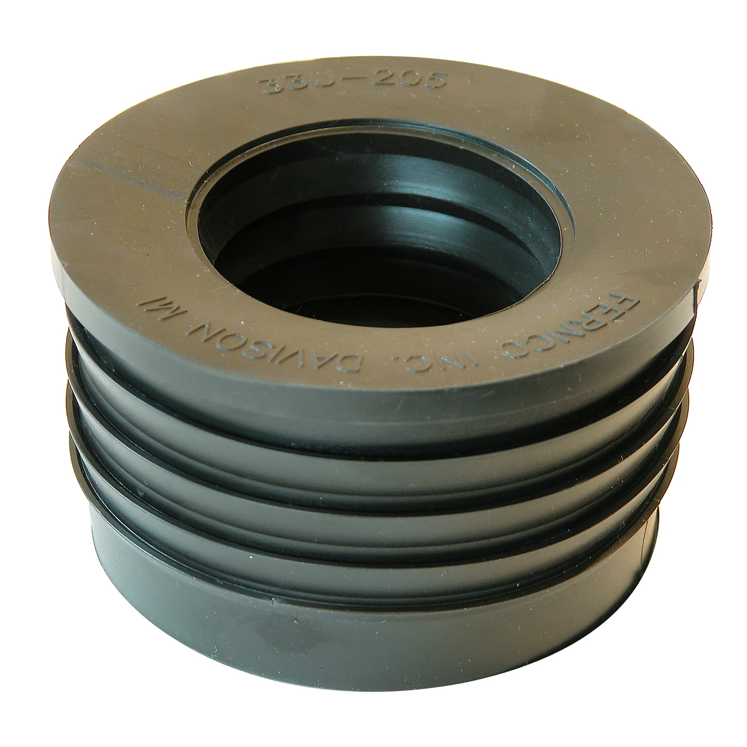 Rubber Reducing Size Donut, 3 x 2 In.