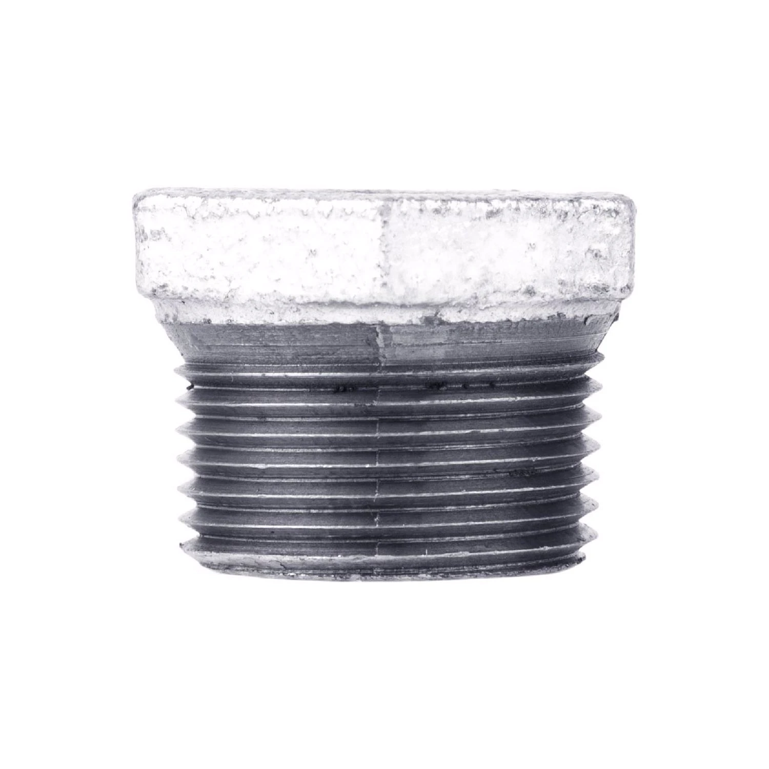 1 Inch by 1 Half Inch Galvanized Steel Pipe Bushing