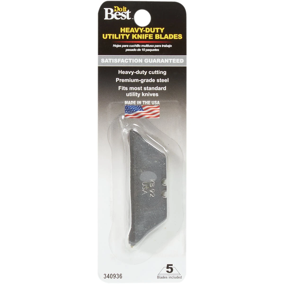 UTILITY KNIFE BLADES 10PK