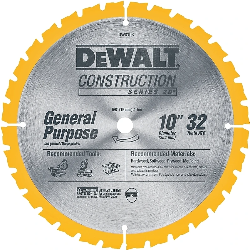 Saw Blade, 40-Tooth x 10 In.