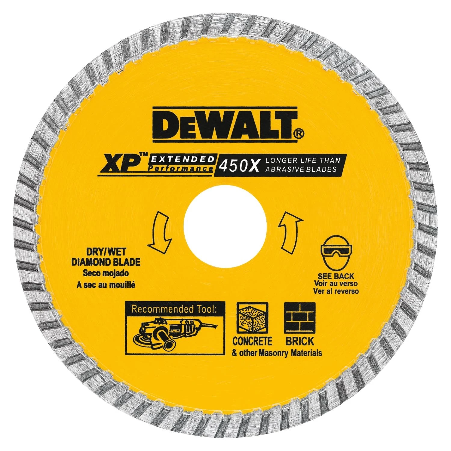 Dry-Cut Diamond Wheel, 7 In.