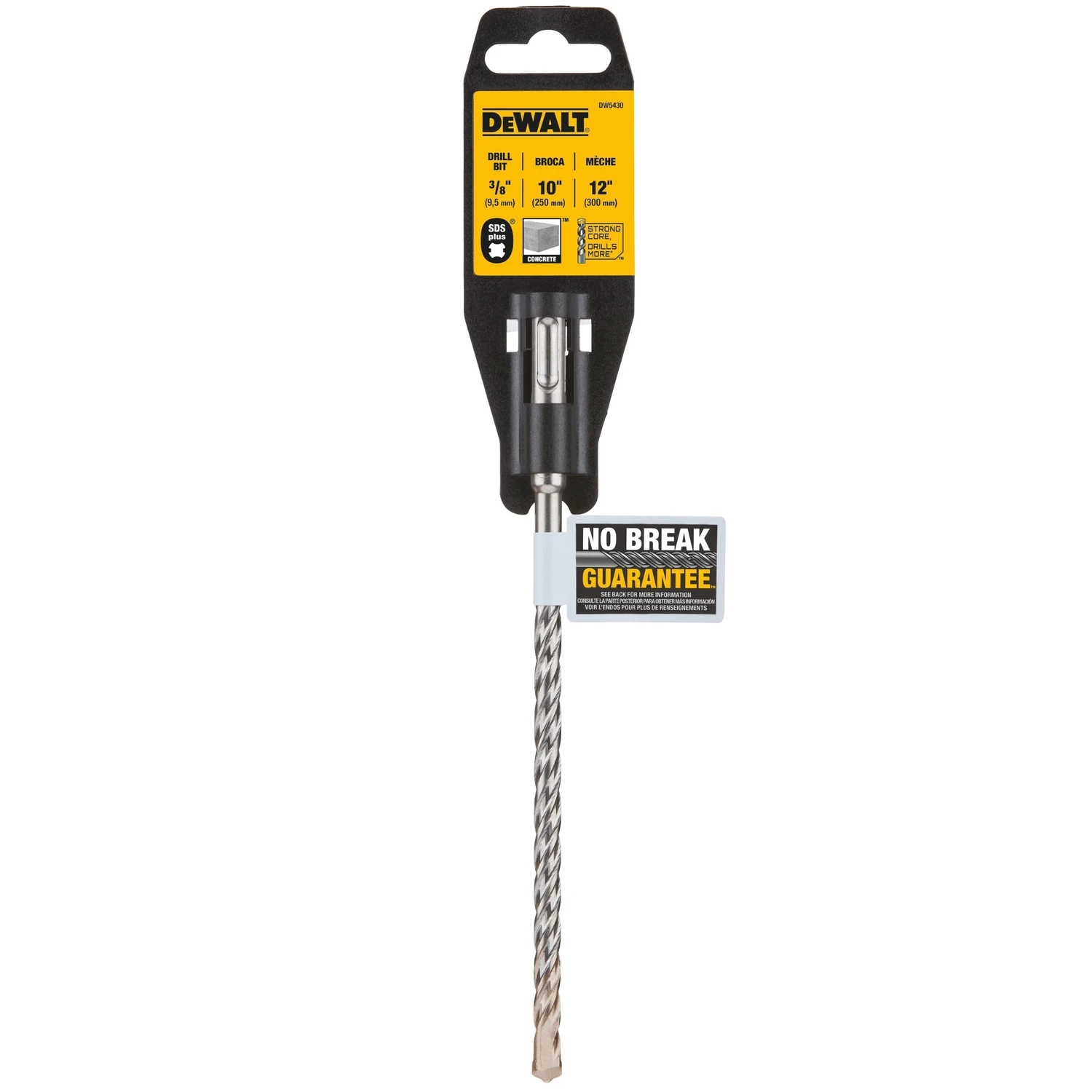 Sds-plus 3/8 In. X 12 In. 2-cutter Rotary Hammer Drill Bit