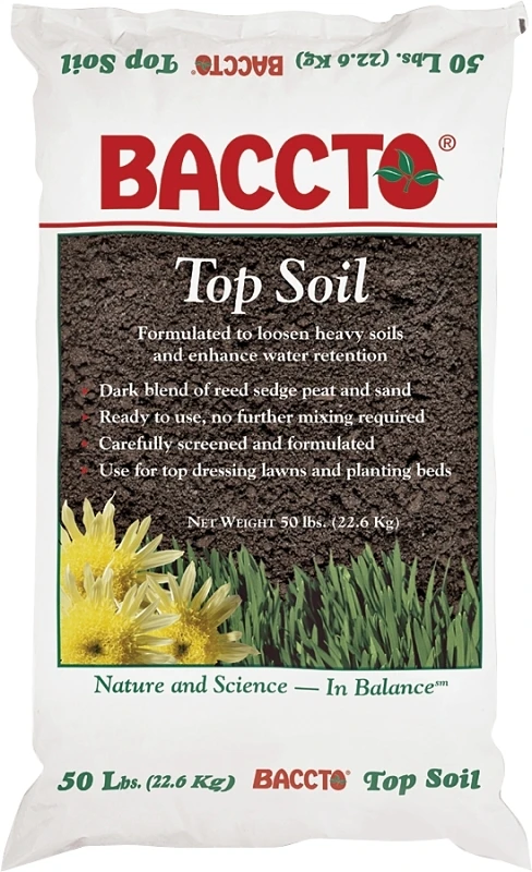 50 Lb. All Purpose Top Soil For Lawns, Gardens, Shrubs, And Trees