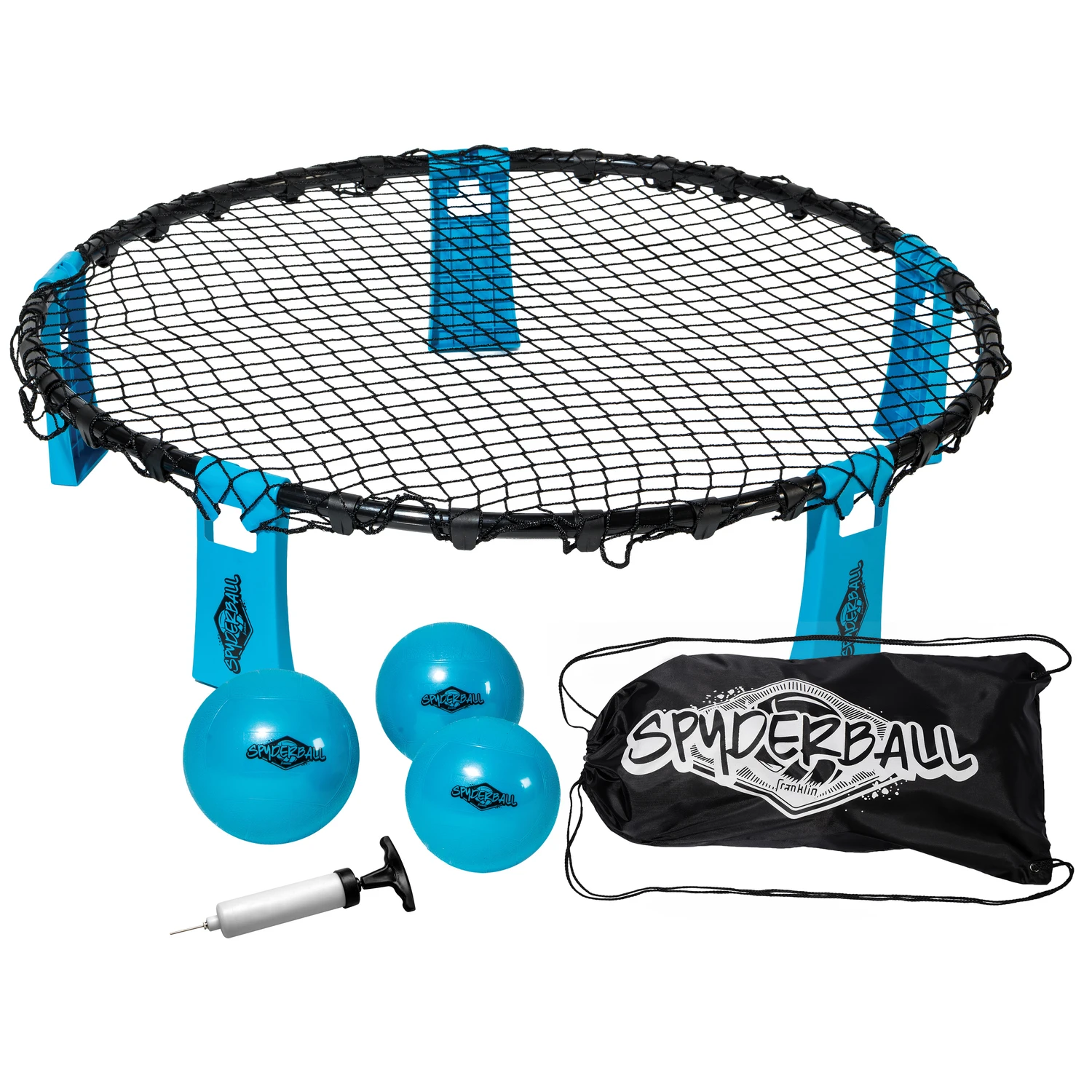 Spyderball Game Set With Adjustable Net And Performance Balls