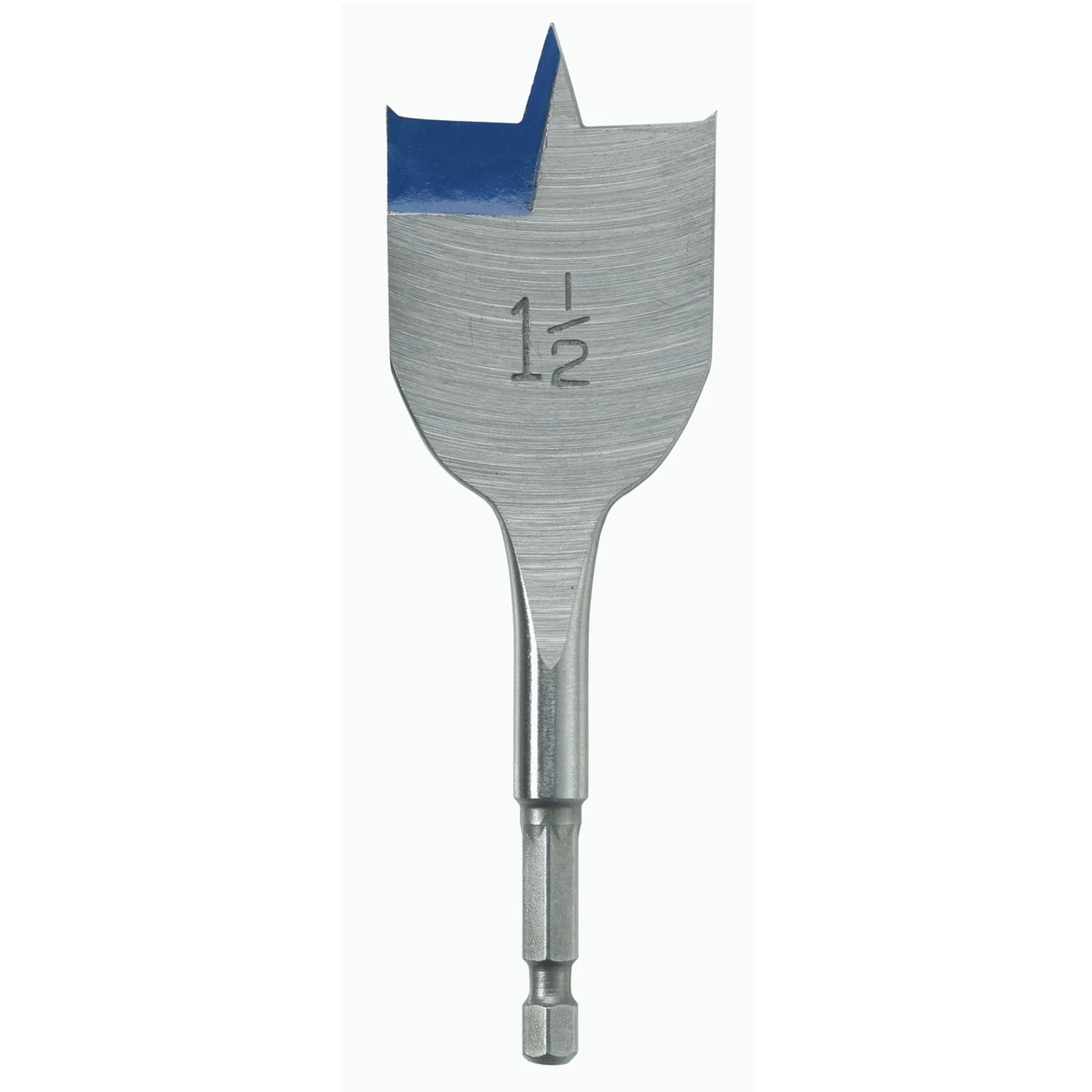 Speedbor 1-1/2 In. X 4 In. Carbon Steel Spade Bit With Quick-change Hex Shank
