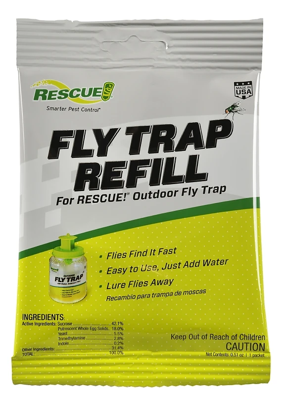 Fly Trap Attractant Refill, Single Dose