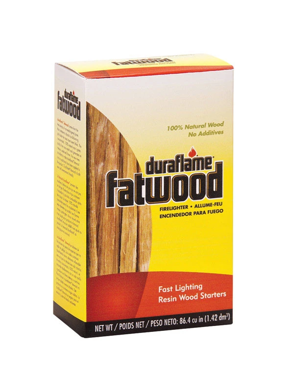 Fatwood Kindling Firestarters, Lights Wood & Charcoal, 2LB