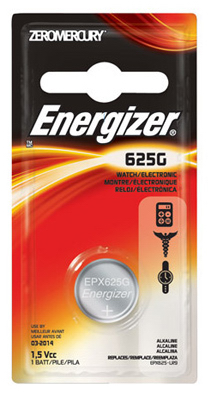 Calculator & Watch Battery, 1.5-Volt, 625G
