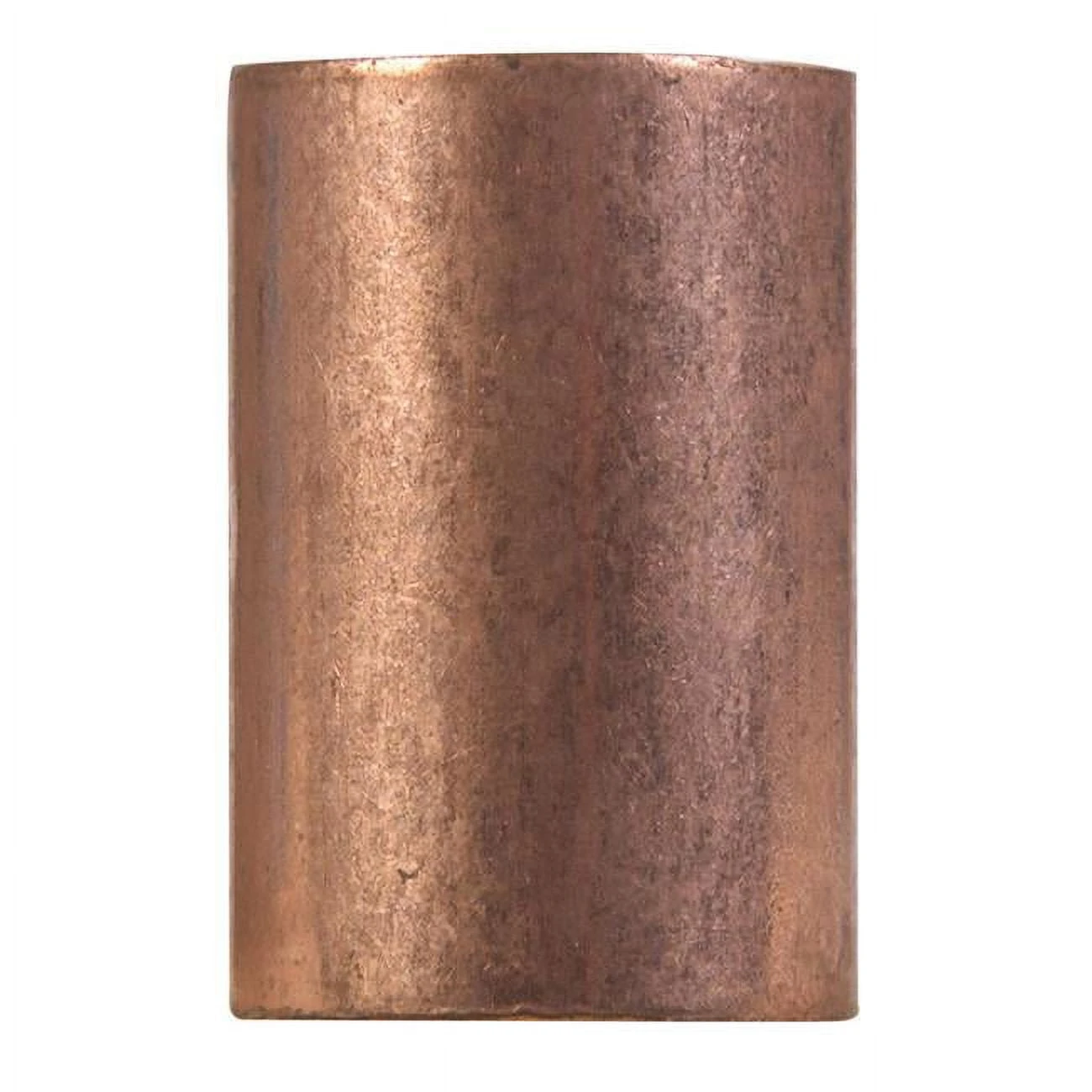 Copper Pipe Coupling With Stop, 3/8 In. CxC