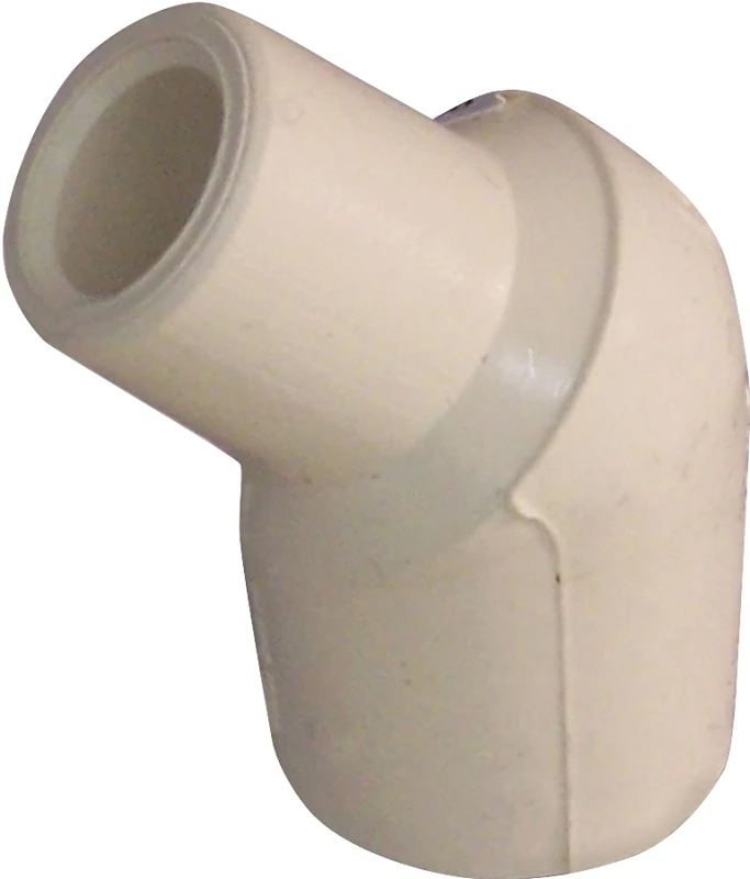 Cpvc 45-degree Street Elbow Fitting, 1/2 Inch, Model T00093t