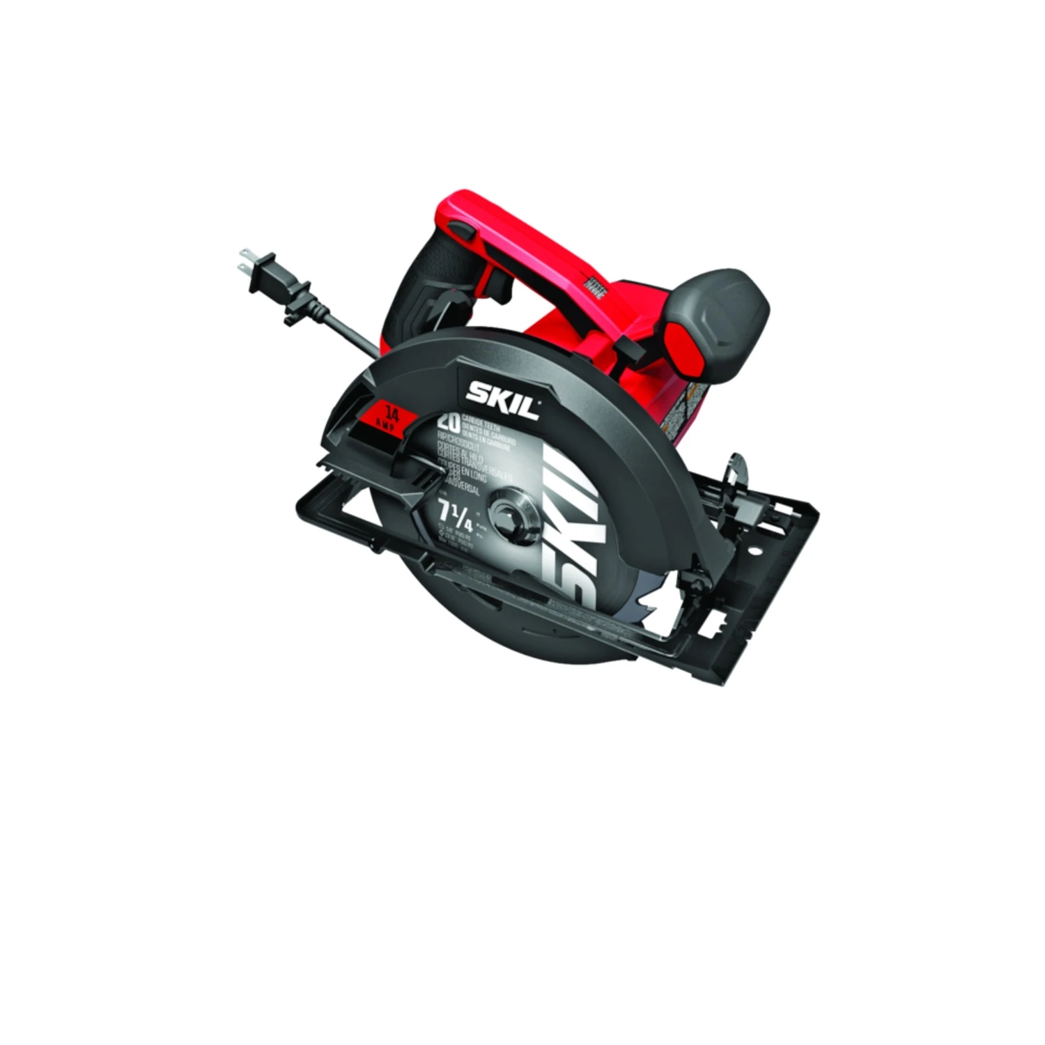 7.25 Inch Circular Saw with 14 Amp Motor for Heavy Duty Cutting