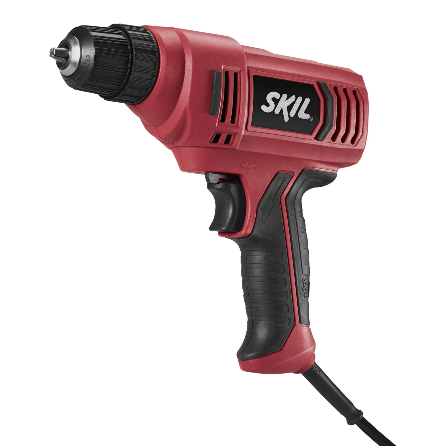 3/8 Inch Variable Speed Corded Electric Drill with Keyed Chuck