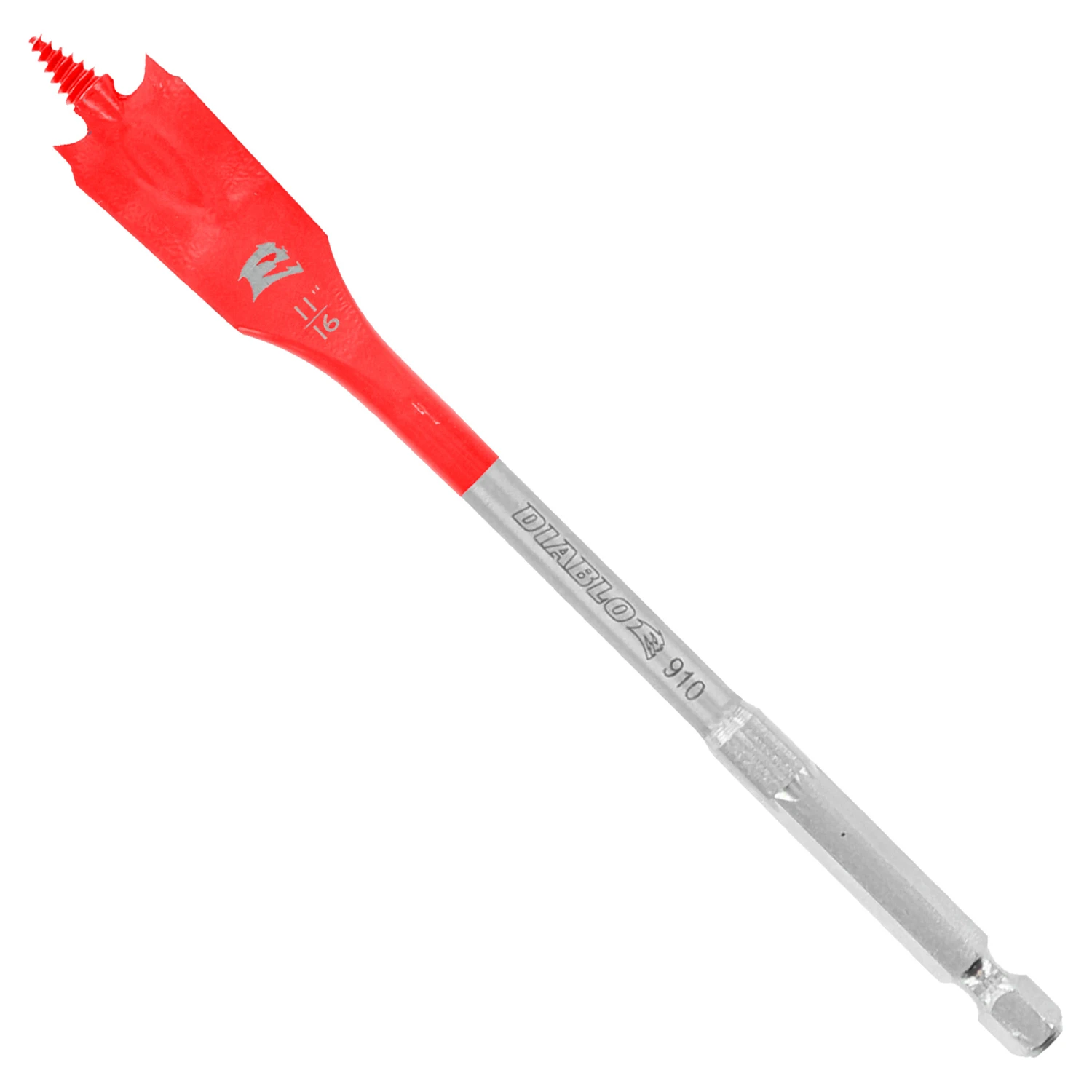 SPEEDemon Spade Drill Bit, 11/16 x 6-In.