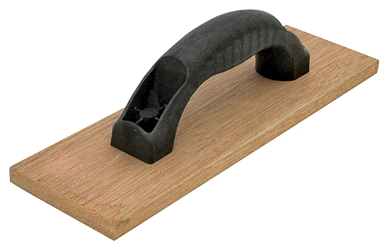 14 Inch by 3.5 Inch Wood Float with Structural Foam Handle for Masonry and Concrete Finishing