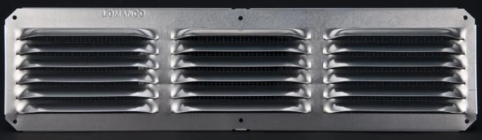 Under Eave Cornice Vent, Mill, 16 x 4 In.