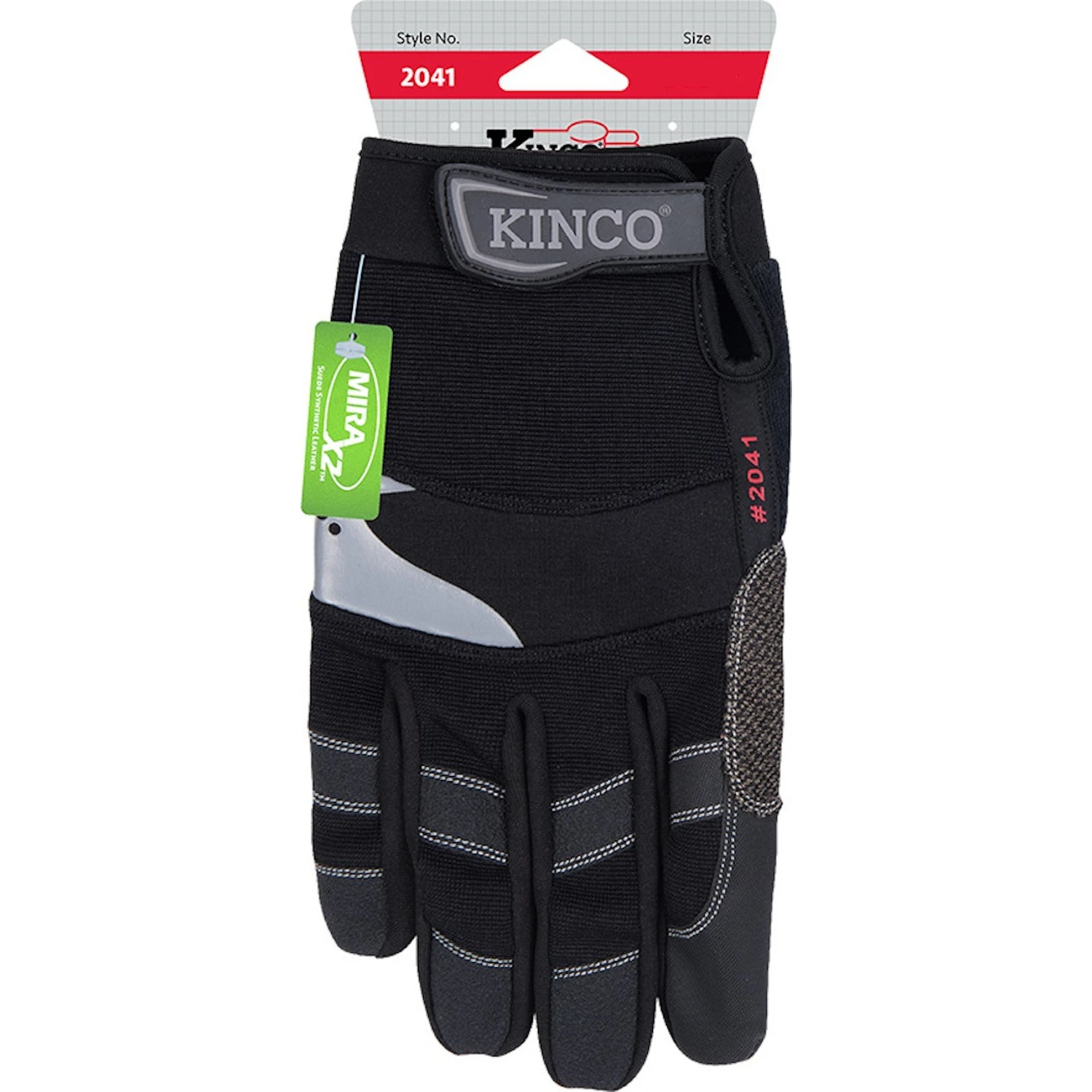 Pro Men's Medium Black Polyester-spandex Work Gloves With Reinforced Palm