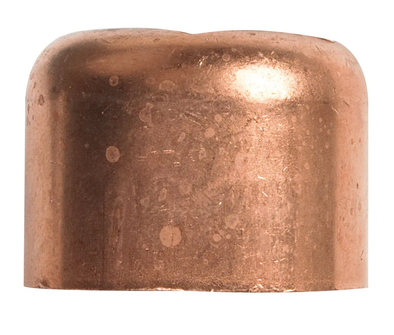 Copper Pipe Cap, 1/2 In. C