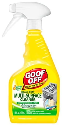 Goof Off Heavy Duty Multi-surface Cleaner, 16 Oz Spray, Fg800 - 6 Pk