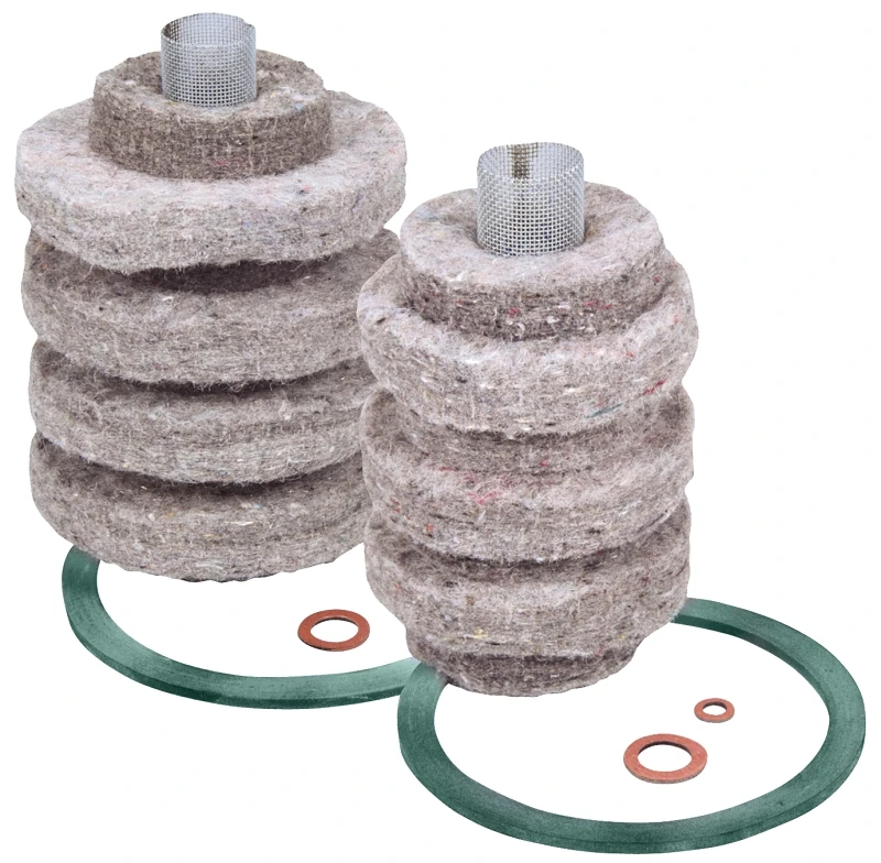 Uni Filter 88cr Wool Felt Replacement Cartridge For General 1a-25a, 1a-25b, 77b