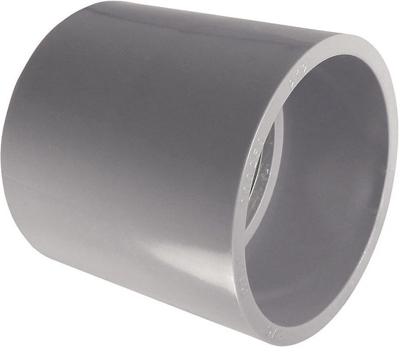 4 Inch Pvc Electrical Conduit Coupling, Model 6141632, Schedule 40
