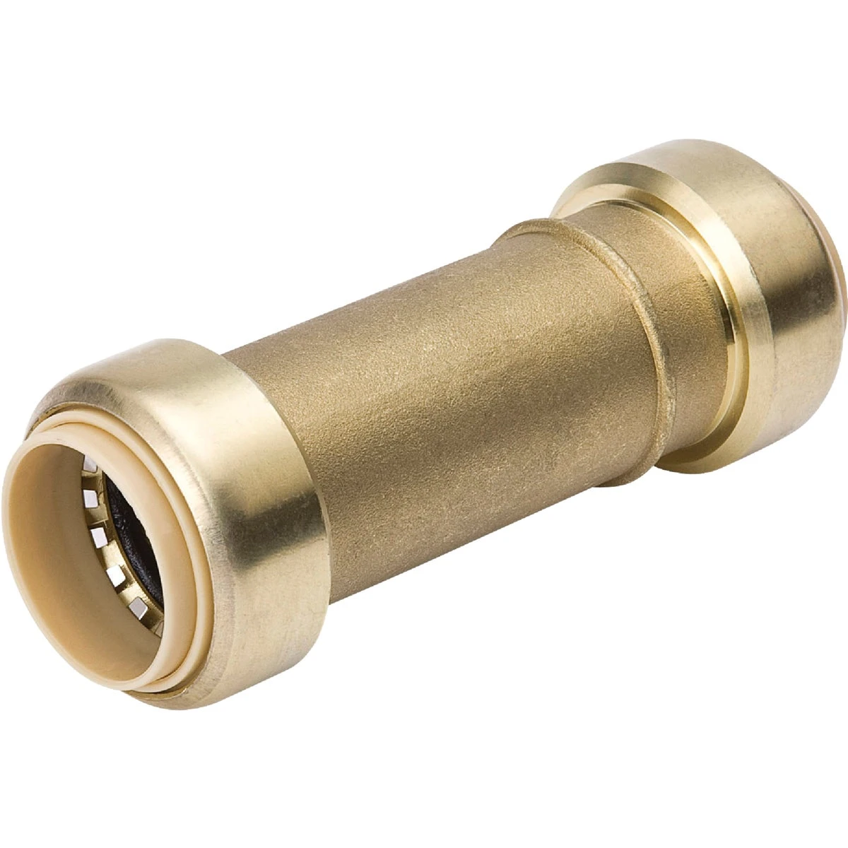 Push On Pipe Slip Coupling, 1/2 Inch Diameter, Durable Plumbing Connector