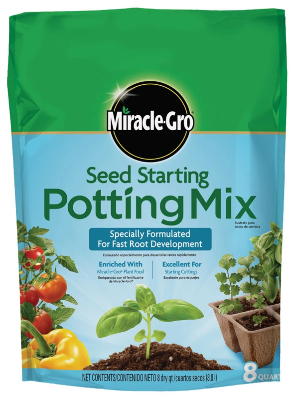 8 Qt. Seed Starting Potting Mix For Fast Root Development