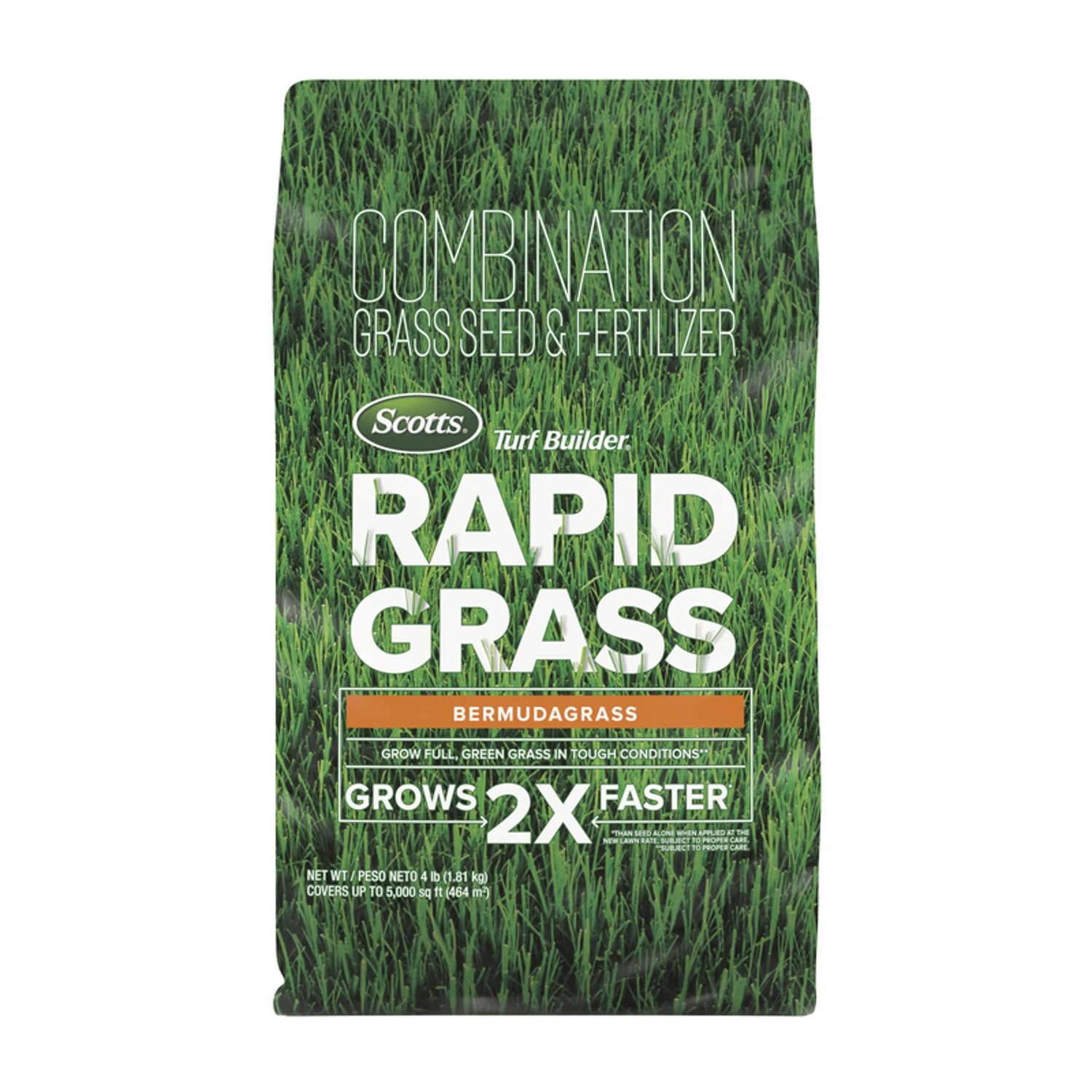 Turf Builder Rapid Grass 4 Lb. Bermudagrass Seed & Fertilizer Combination
