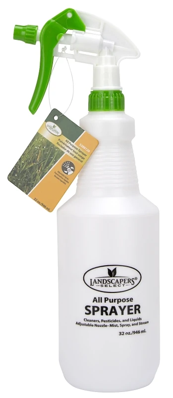32 Oz Adjustable Nozzle Spray Bottle Sx-20583l For Cleaners And Pesticides