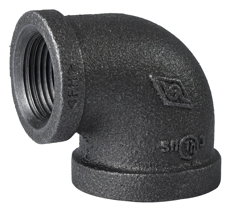 ELBOW 90 DEG BLK STREET 1X3/4