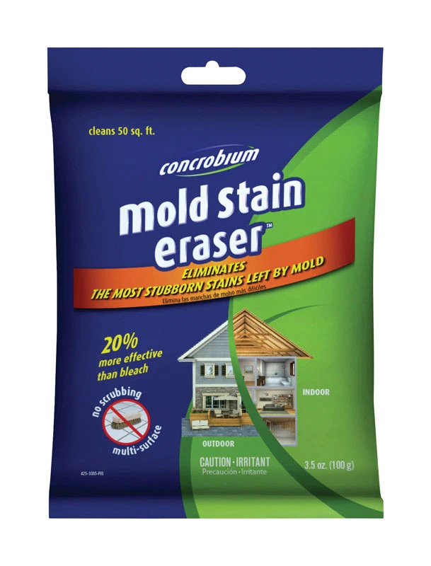 Mold Stain Eraser 3.5 Oz - Powerful Mold And Mildew Remover