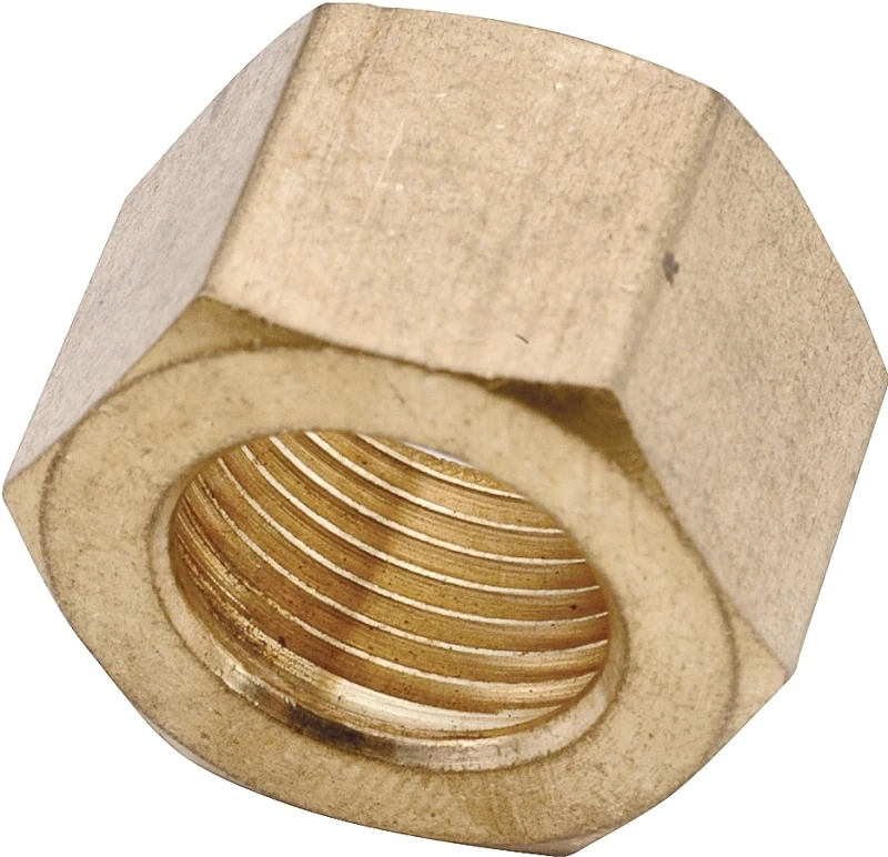 Compression Nut, Lead Free Brass, 5/8 In.