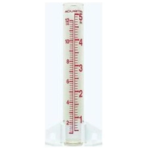 5 Inch Glass Rain Gauge Model 00810 For Accurate Measurement