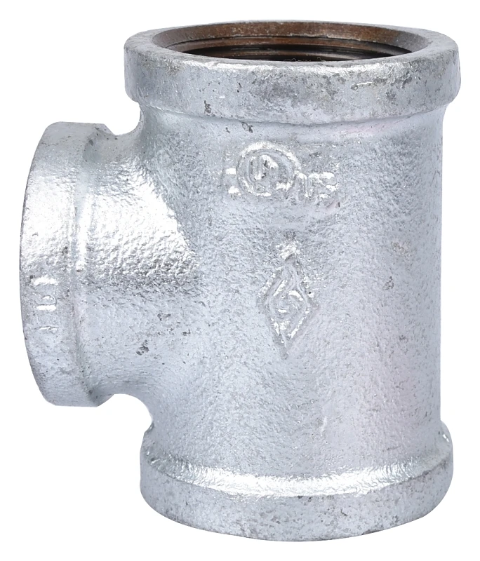 Galvanized Malleable Reducing Tee 1-1/2 In X 1-1/4 In Model Ppg130r-40x32