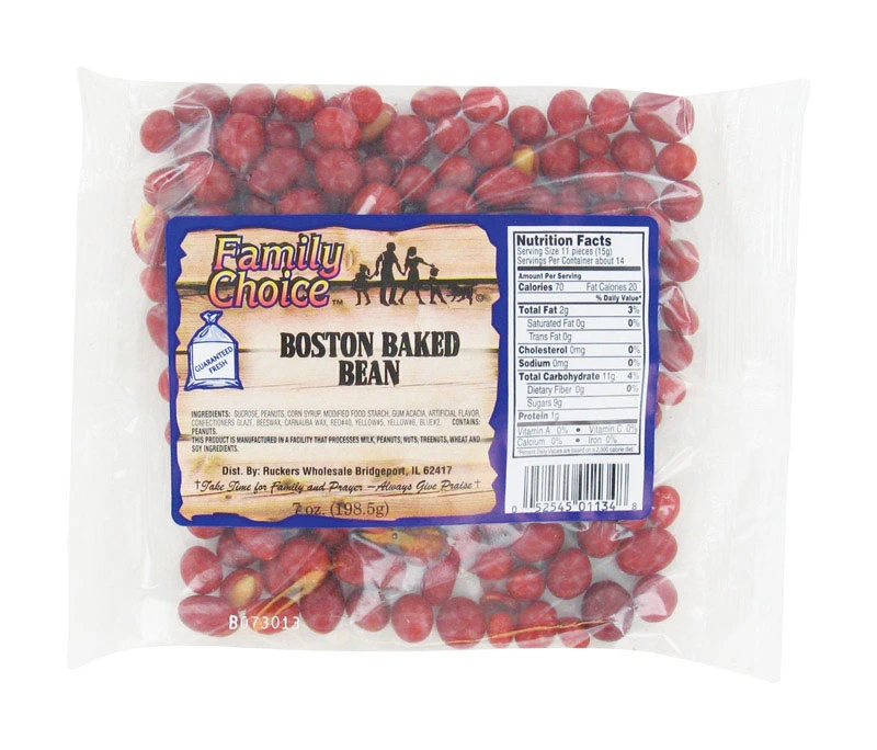 Family Choice Boston Baked Bean Candy 7 oz.