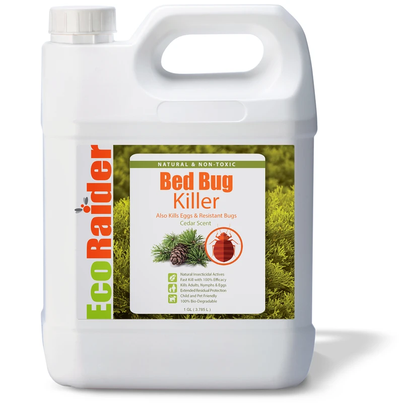 1 Gallon Ecoraider Natural & Non-toxic Bed Bug Killer With Pressurized Pump Sprayer