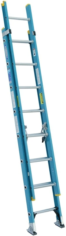 16 Ft. Fiberglass Extension Ladder Type I 250 Lb. Capacity D6016-2