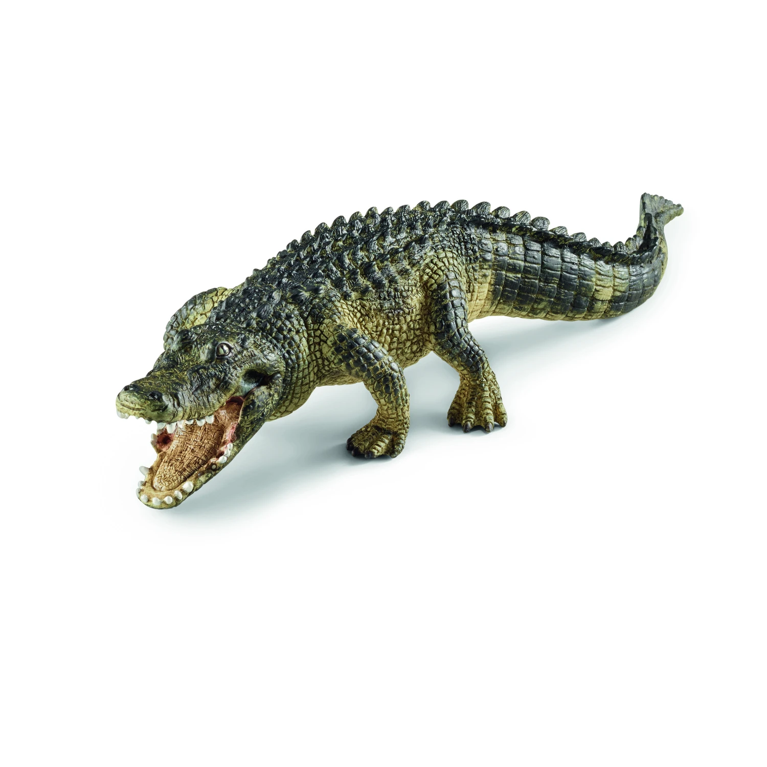 Wild Life Alligator Toy - Realistic Plastic Multicolored Model 14727