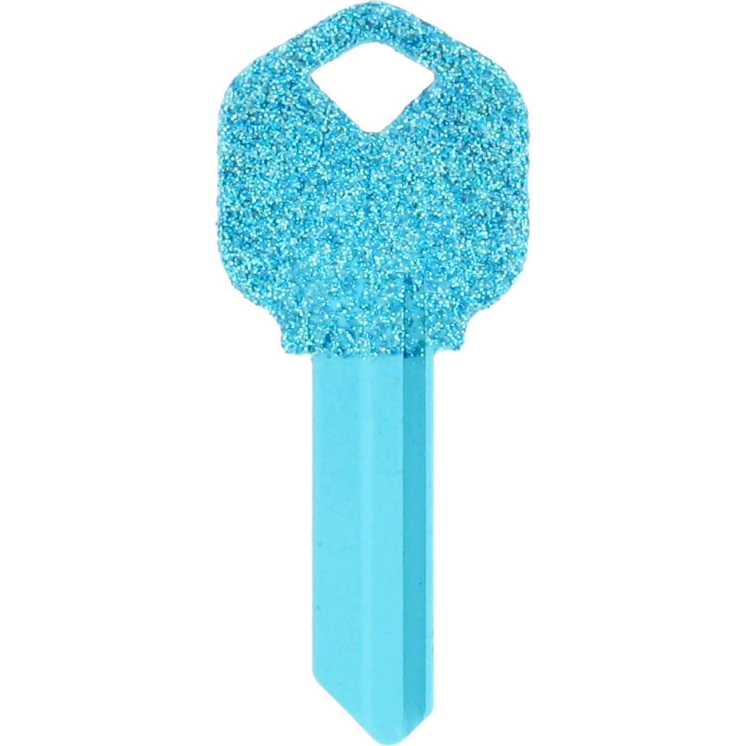 Hillman DIVA Blue Glitter House/Office Universal Key Blank Single Hillman DIVA Blue Glitter House/Office Universal Key Blank Single