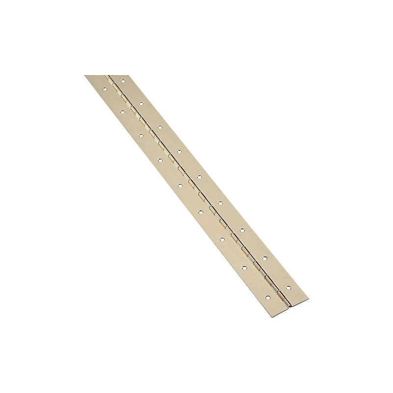 V570 Continuous Brass Hinge 2 In X 72 In Model N148-569