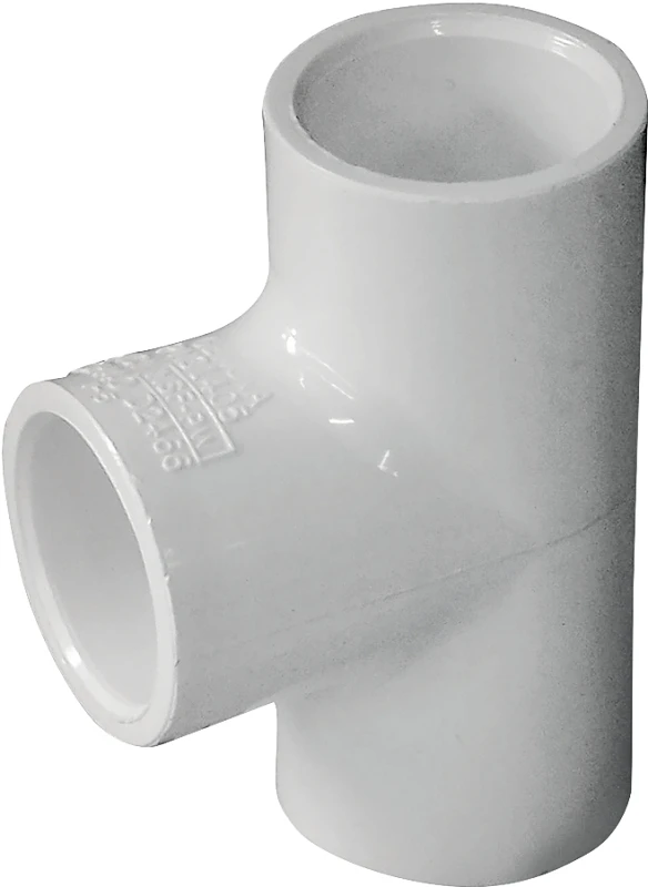 1/2-inch Diameter 90-degree Pvc Schedule 40 Tee Fitting Model 401005rmc