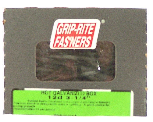 6d 2 Inch Hot-dipped Galvanized Steel Box Nails 5 Lb