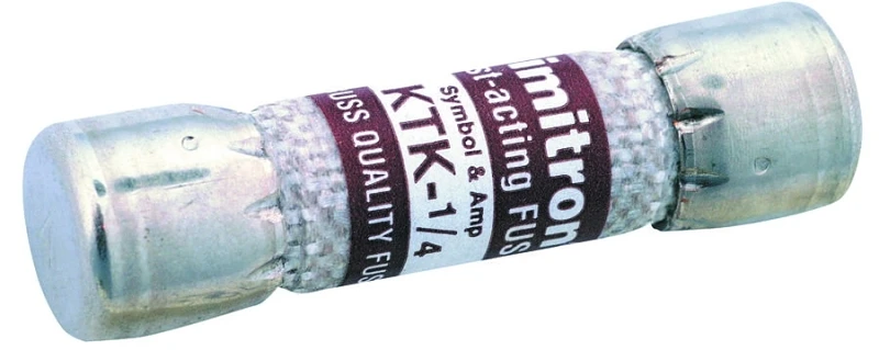 Ktk-30 Fast Acting Midget Fuse, 30 Amp, 600 Volt Ac, Limitron