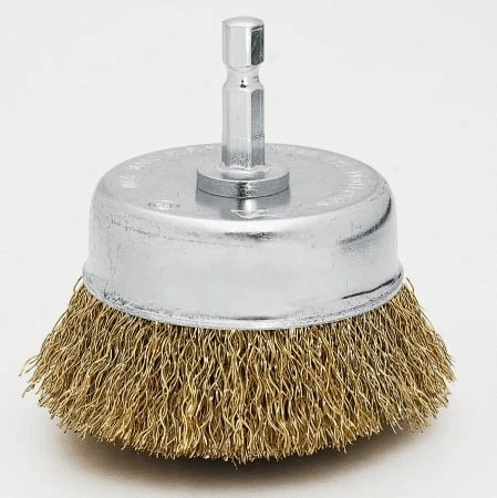 16781 1 3/4 Inch Coarse Cup Wire Brush For Heavy-duty Cleaning