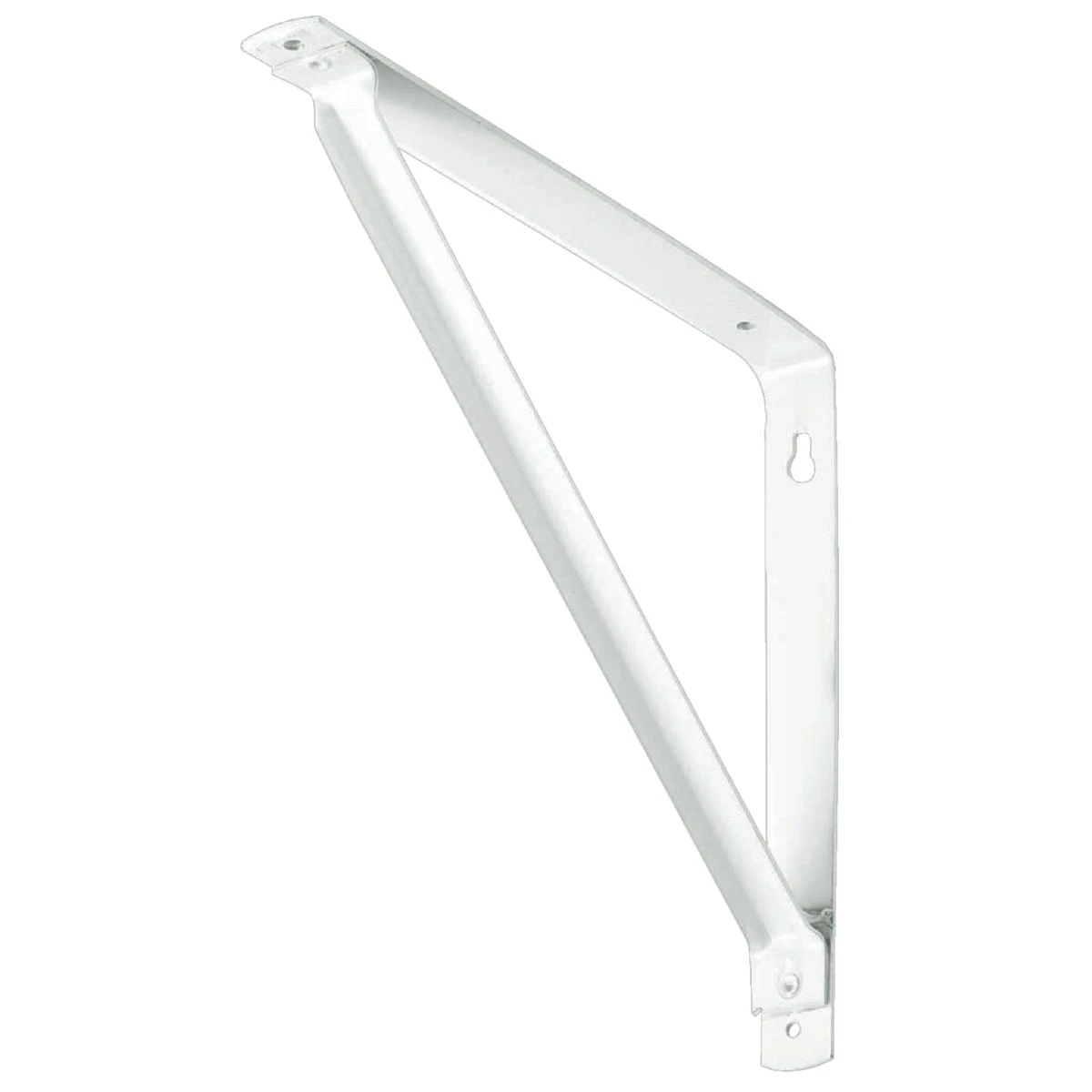 Closet Pro 11 In. D X 9 In. H White Steel Fixed Shelf Bracket