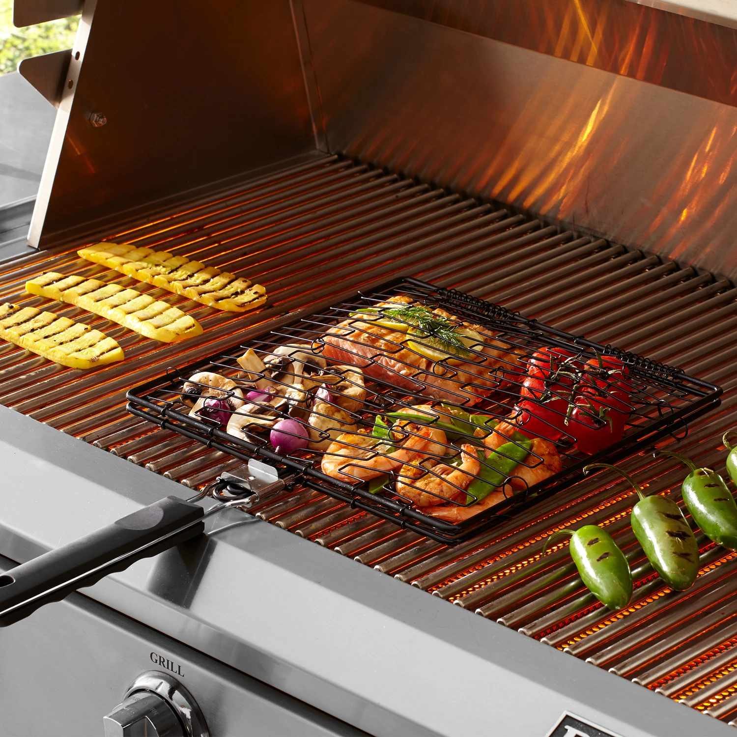Flexible Grill Basket, Non Stick