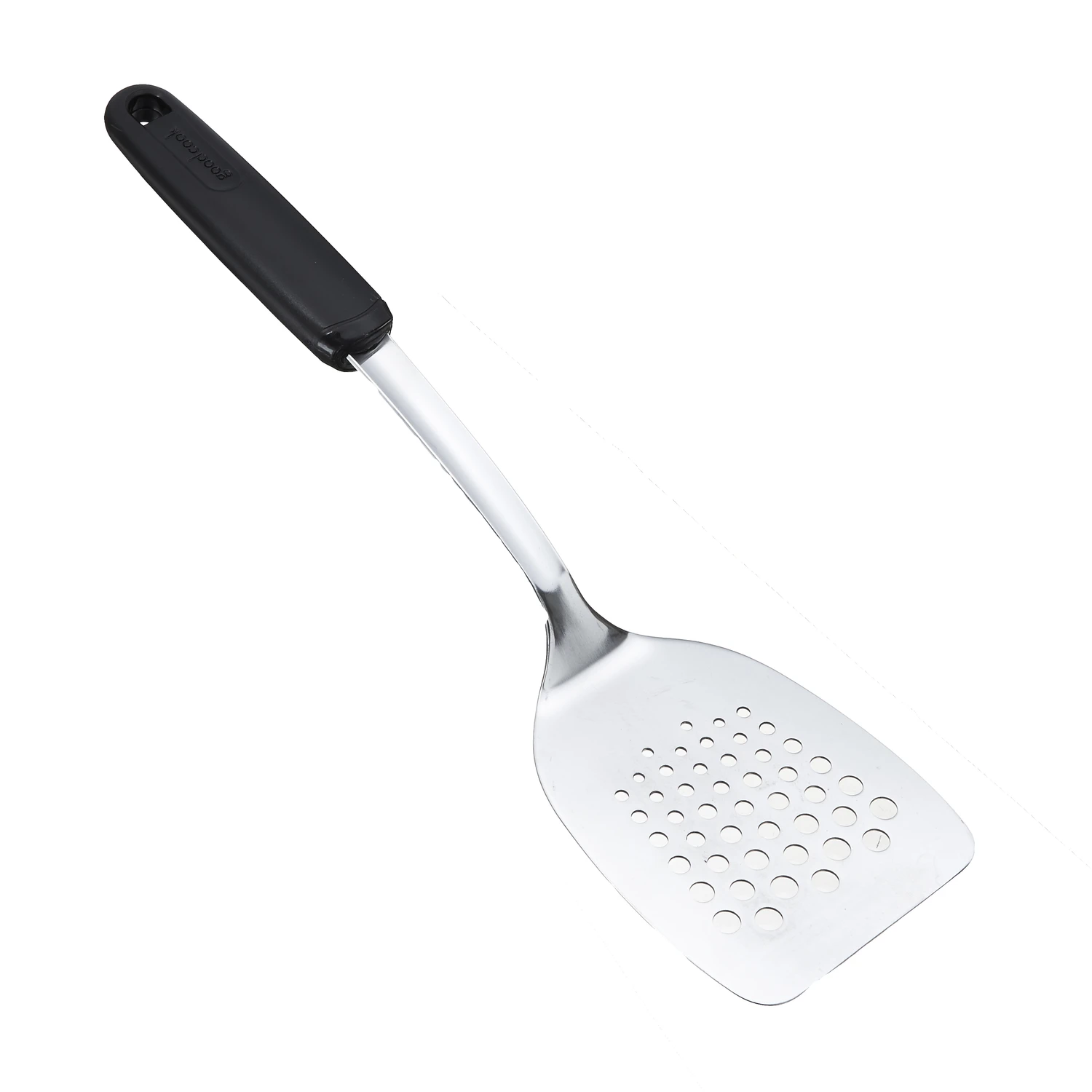 12" Stainless Steel Slotted Turner With Chrome Handle
