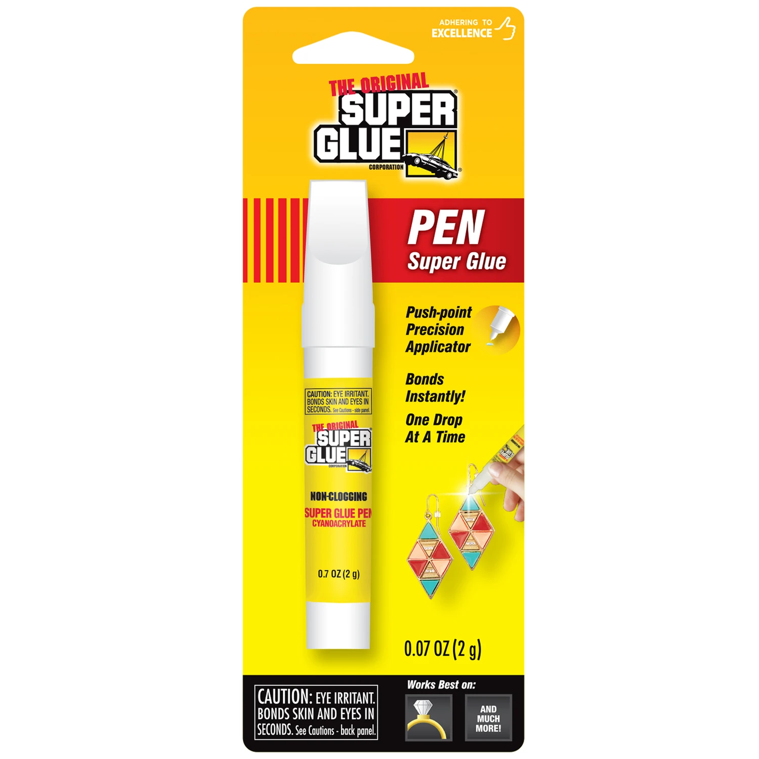 High Strength Cyanoacrylate Super Glue Pen 0.07 Oz